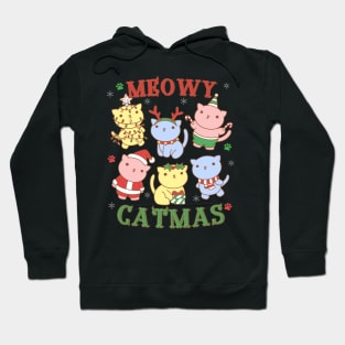 Kawaii Meowy Catmas Hoodie